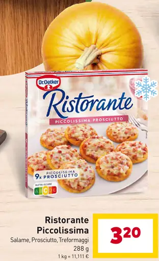 Dr. Oetker Ristorante Piccolissima Salame