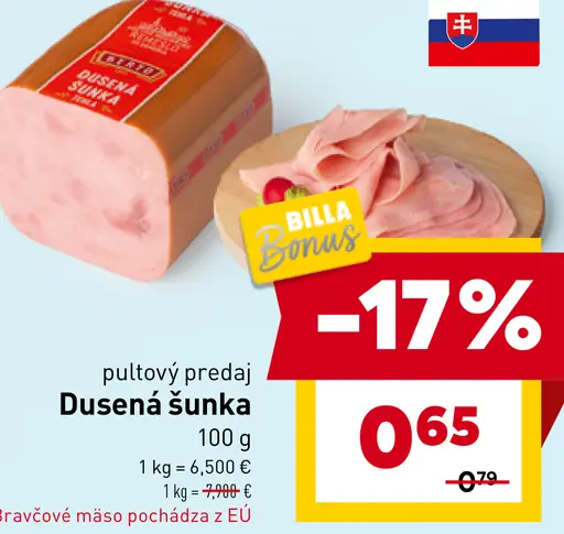 Dusená šunka