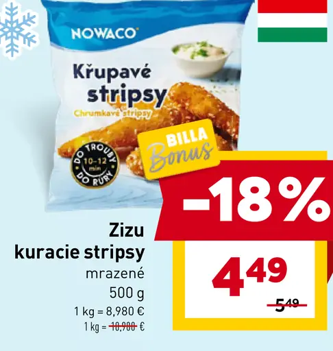Zizu kuracie stripsy