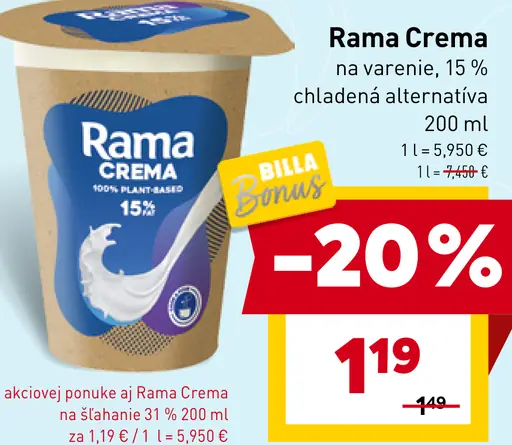 Rama Crema na varenie