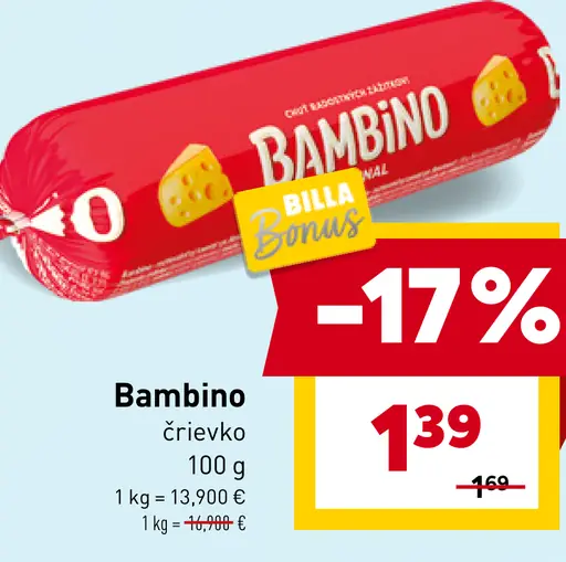 Bambino črievko
