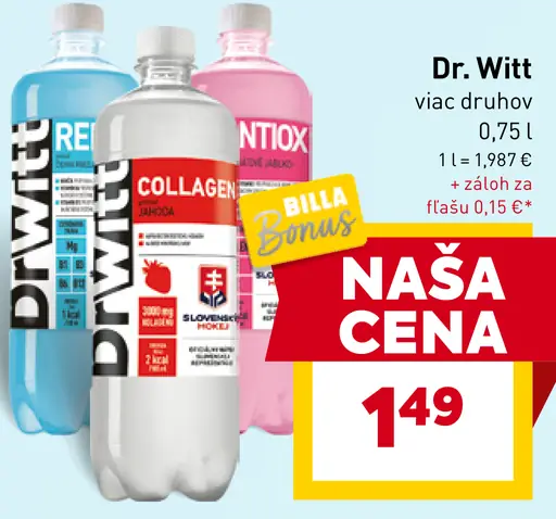 Dr. Witt rôzne druhy