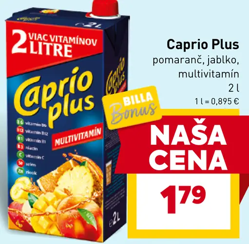 Caprio Plus džús