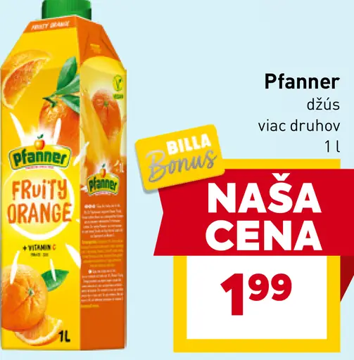 Pfanner džús