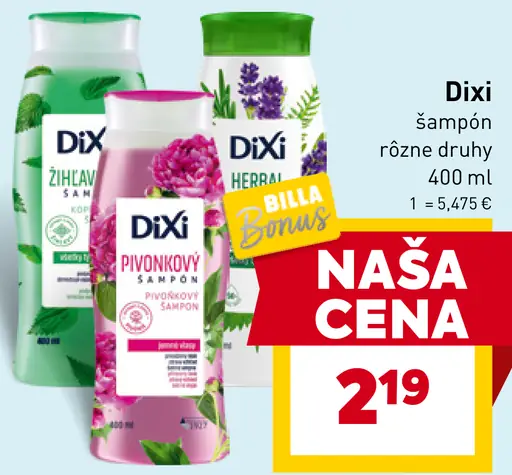 Dixi Žihľavový šampón