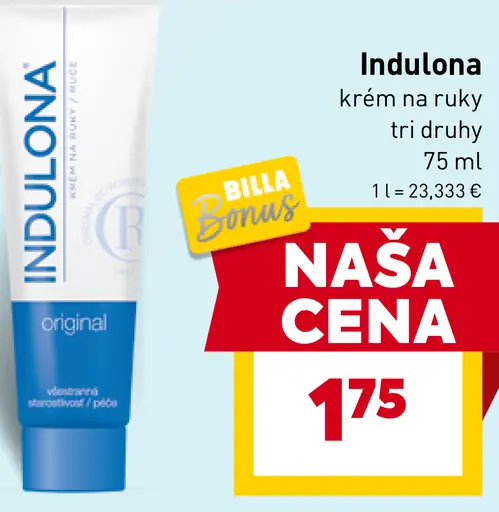 Indulona Nechtíková krém na ruky