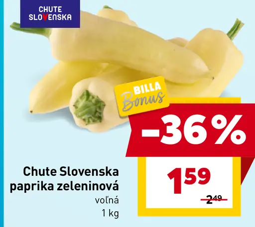 Chute Slovenska paprika zeleninová