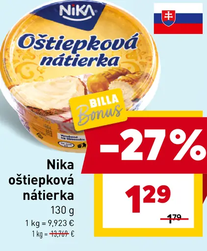 NIKA Oštiepoková nátierka