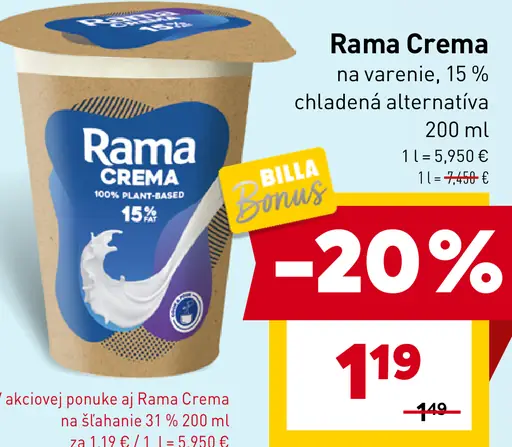 Rama Crema na varenie