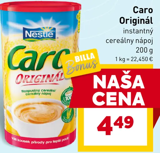 Caro Original cereálny nápoj
