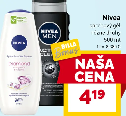 Nivea sprchový gél