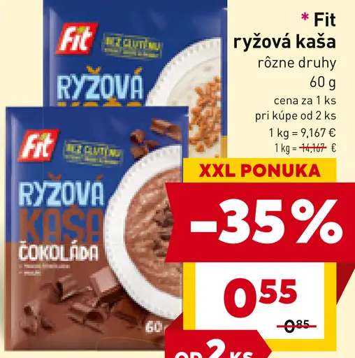 Fit Ryžová kaša