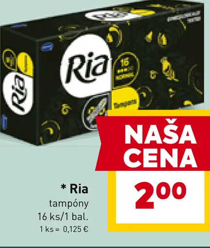 Ria tampóny