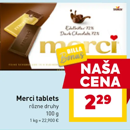 Merci tablets