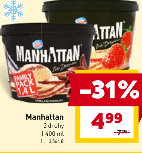 Manhattan zmrzlina