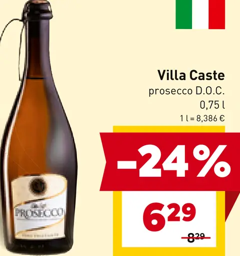 Villa Caste prosecco
