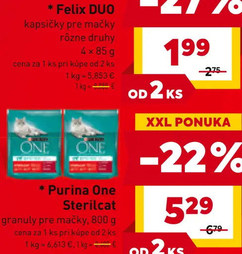 Felix kapsičky pre mačky