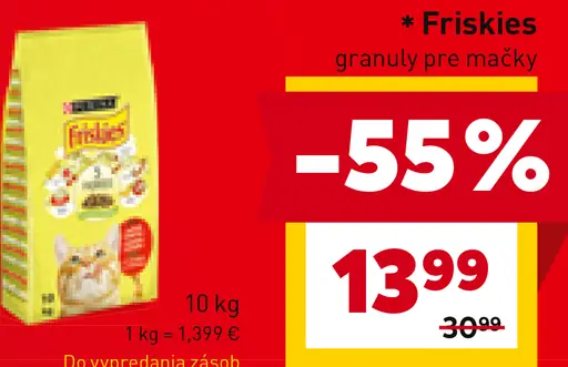 Friskies granuly pre mačky