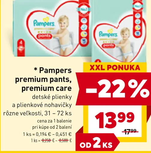 Pampers Premium Pants