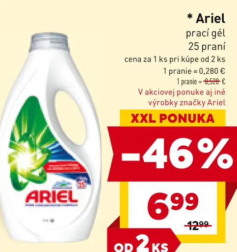 Ariel Prací gel
