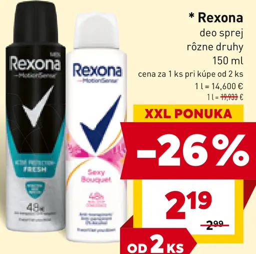 Rexona deo sprej