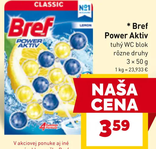 Bref Power Aktiv WC blok