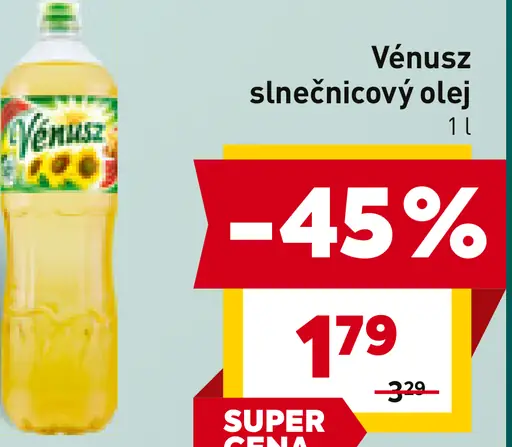 Vénusz Slnečnicový olej
