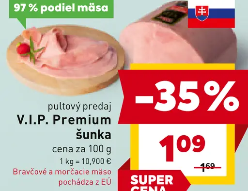 V.I.P. Premium šunka