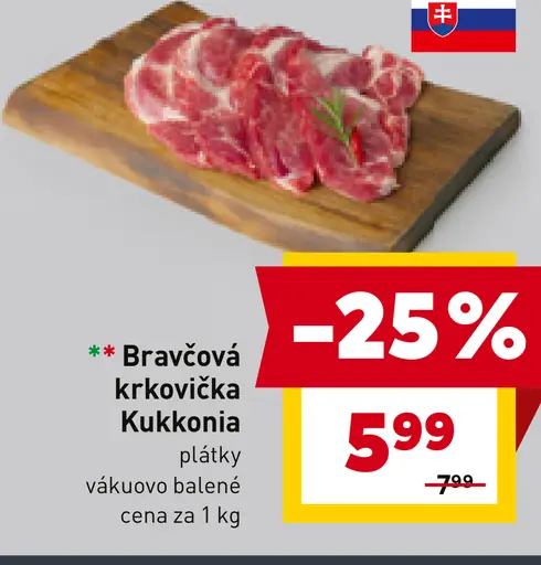 Bravčová krkovička Kukponia