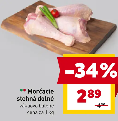 Morčacie stehná dolné