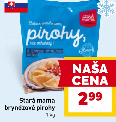Stará Mama Bryndzové pirohy