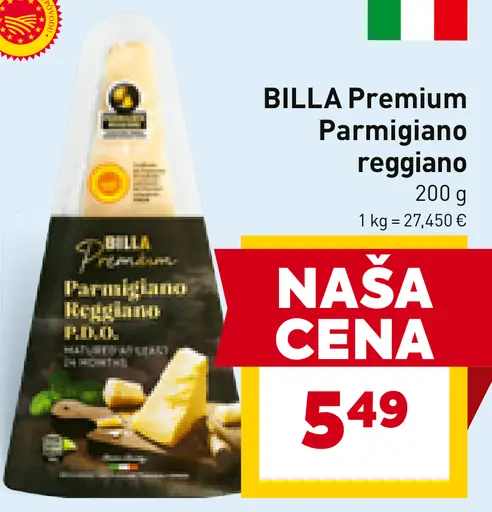 BILLA Premium Parmigiano reggiano