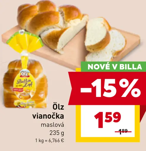 Őlz vianočka maslová