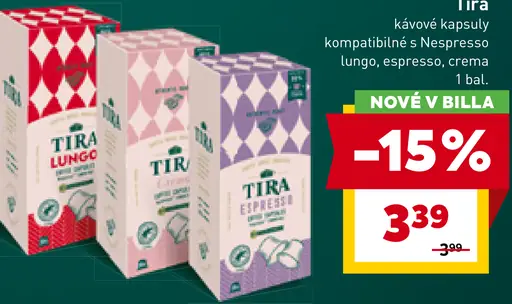 Tira kapsuly kompatibilné s Nespresso