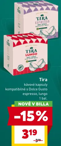 Tira kapsuly kompatibilné s Dolce Gusto
