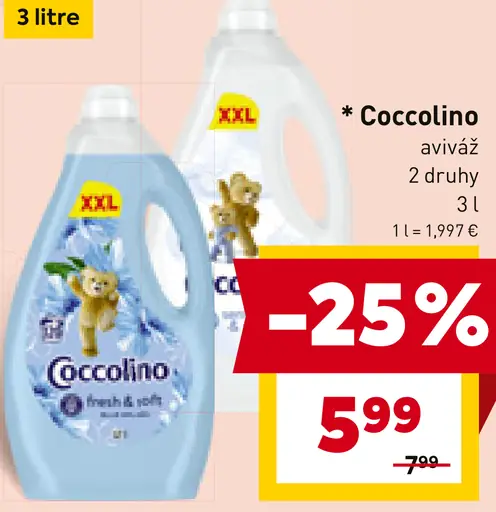 Coccolino aviváž