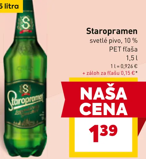 Staropramen Svetlé Pivo