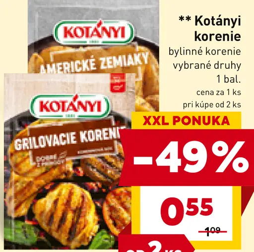 Kotányi Korenie