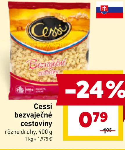 Cessi bezvaječné cestoviny