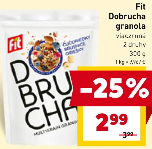 Fit Dobrucha Granola