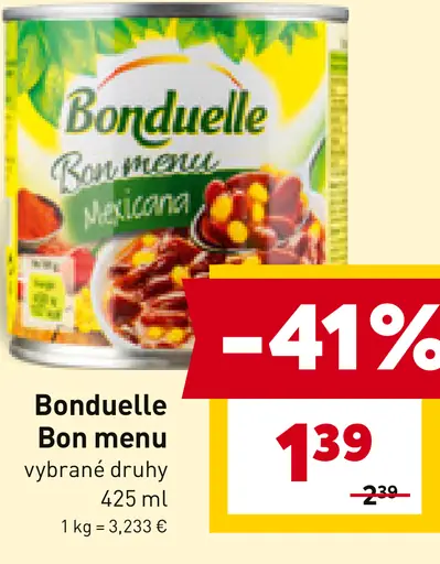 Bonduelle Bon menu
