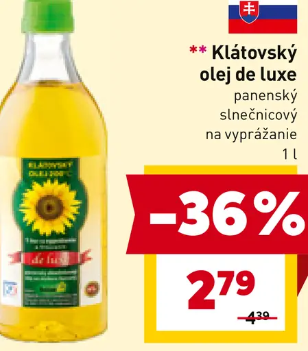 Klátovský olej de Luxe