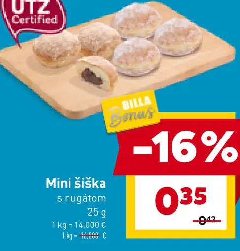Mini šiška s nugátom