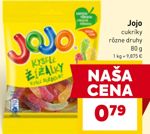 JoJo cukríky