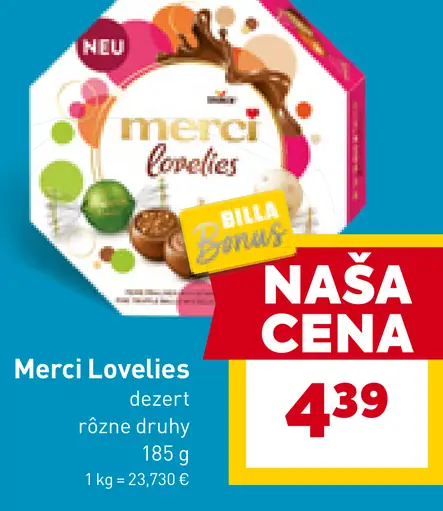 Merci Lovelies dezert