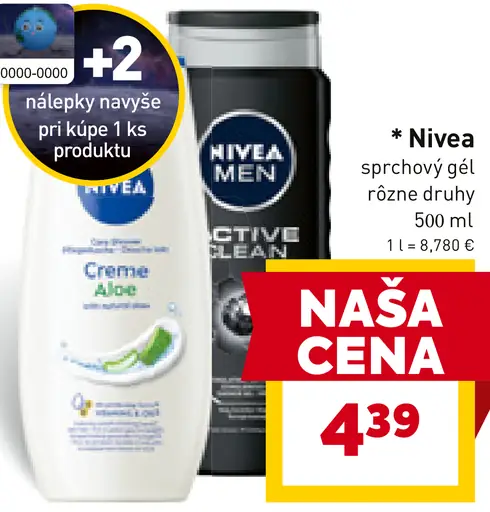 Nivea sprchový gél