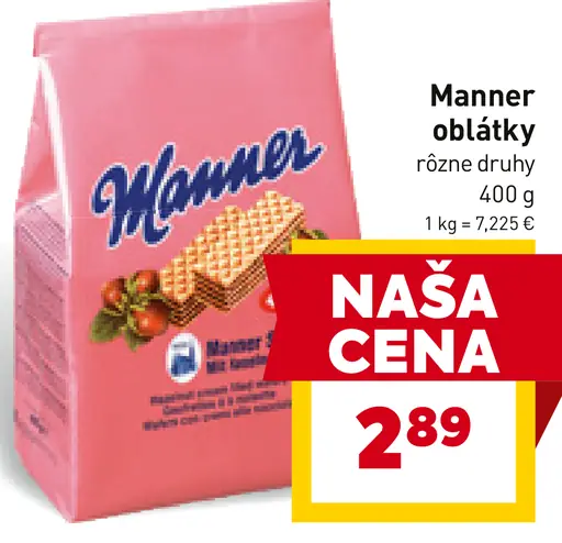 Manner oblátky