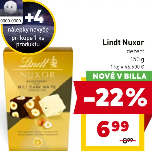 Lindt Nuxor Dezert