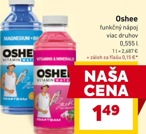 Oshee funkčný nápoj