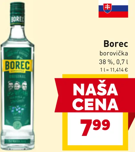 Borec borovička